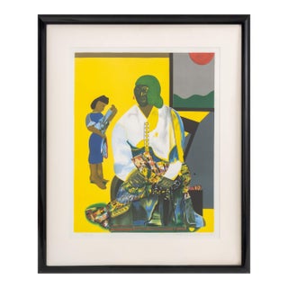 Romare Bearden "Mecklenburg Autumn", 1979 For Sale