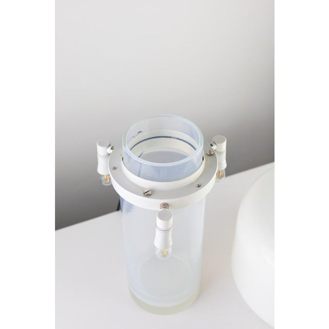 Glass Murano Glass Table Lamp by Carlo Nason for Mazzega, 1960s For Sale - Image 7 of 12