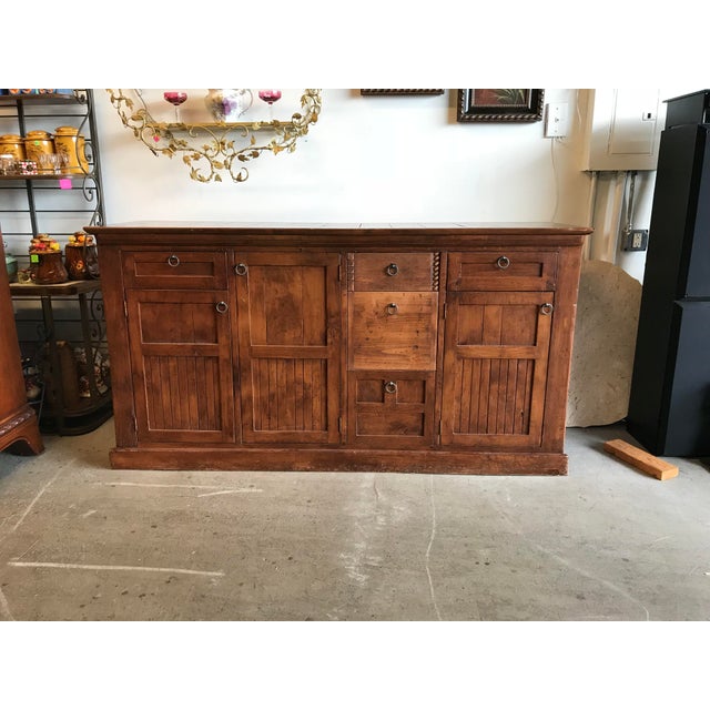 Farmhouse Wood Credenza/ Buffet Chairish