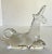 Kosta Boda Vintage Transparent Cut Glass Figurative Unicorn Paperweight For Sale - Image 4 of 7