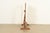 Brown Stickley Style Antique Mission Tiger Oak Arts & Crafts Full Length Cheval Floor Mirror, Circa 1920s For Sale - Image 8 of 10
