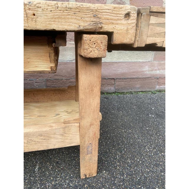 French Workshop Table, 1890s For Sale - Image 6 of 18