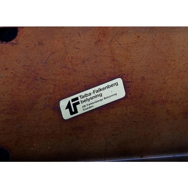 Copper Swedish Wall Lamps attributed to Falkenbergs, 1970s, Set of 2 For Sale - Image 8 of 10