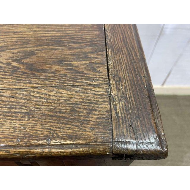 18th Century Brown Oak Trunk For Sale - Image 15 of 18
