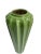 Vintage Kelly Green Tall Slender Fluted Vase For Sale In Boston - Image 6 of 7