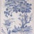 A Set of Vintage-Style Blue-and-White French Chinoiserie Four-Panel Hanging scrolls.Framed. For Sale - Image 9 of 16