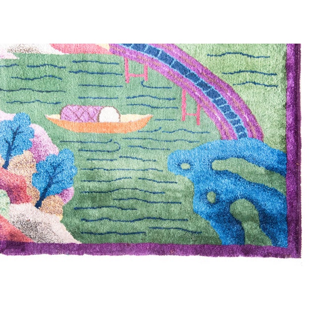 Early 20th Century Chinese Art Deco Rug For Sale - Image 12 of 15
