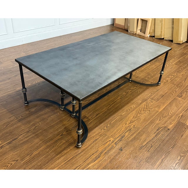 Century Furniture Rectangular Industrial Style/Casual Coffee Table by Century Furniture For Sale - Image 4 of 10