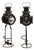 English Antique Pair of Railroad Lanterns For Sale