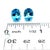 Natural Blue Topaz Stud Earrings 14k White Gold 5.79 TW Certified For Sale - Image 13 of 14