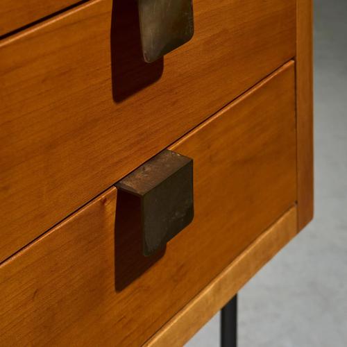 Duo-Tone Writing Desk by Taichiro Nakai for La Permanente Mobili Cantù, 1955 For Sale - Image 10 of 14