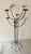 Black Large Mid-Century Modern Sculptural Cast Iron Wire Floor-Standing Candelabra, 1950s For Sale - Image 8 of 18