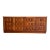 Spanish Geometric Hardwood Credenza, 1970s For Sale
