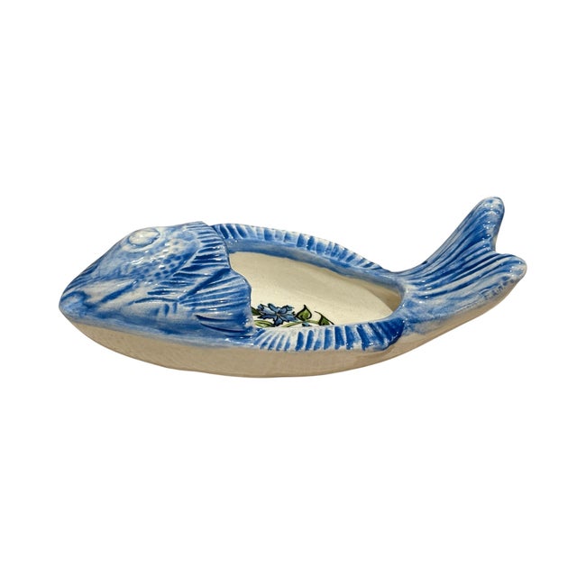 Palm Beach Au Bon Gout Madeline Ryan Fish Cachepot For Sale - Image 10 of 12