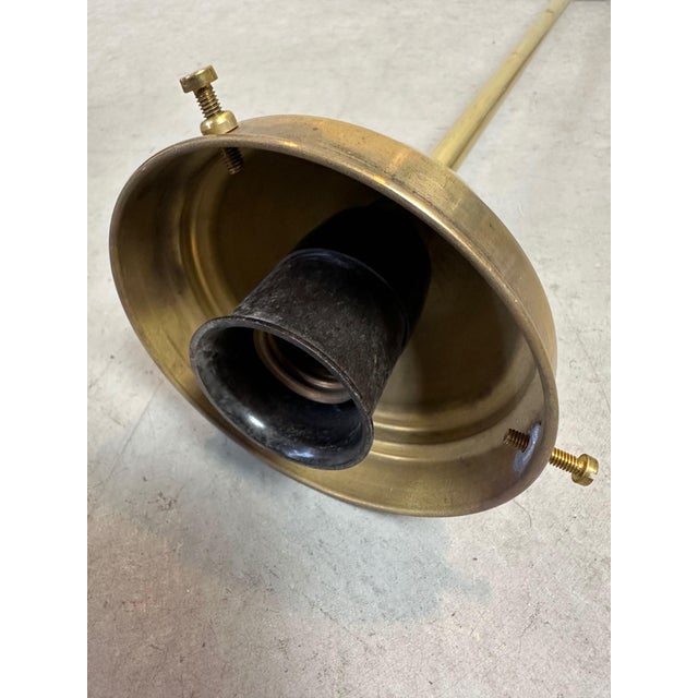 1930s Art Deco Hanging Light in Marbled Rose Opaline, 1930s For Sale - Image 5 of 11