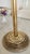 1960s Hollywood Regency Brass Double-Arm Guest Towel Stand For Sale - Image 16 of 18