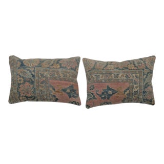 Pair of Persian Rug Pillows For Sale