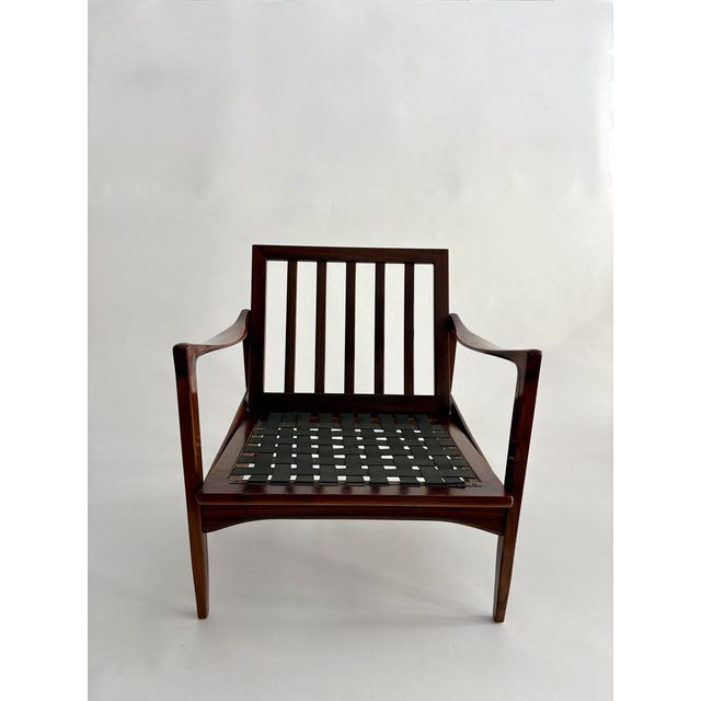 1960s Candidate Lounge Chairs in Afromosia by Ib Kofod-Larsen, Denmark, 1960s, Set of 2 For Sale - Image 5 of 18