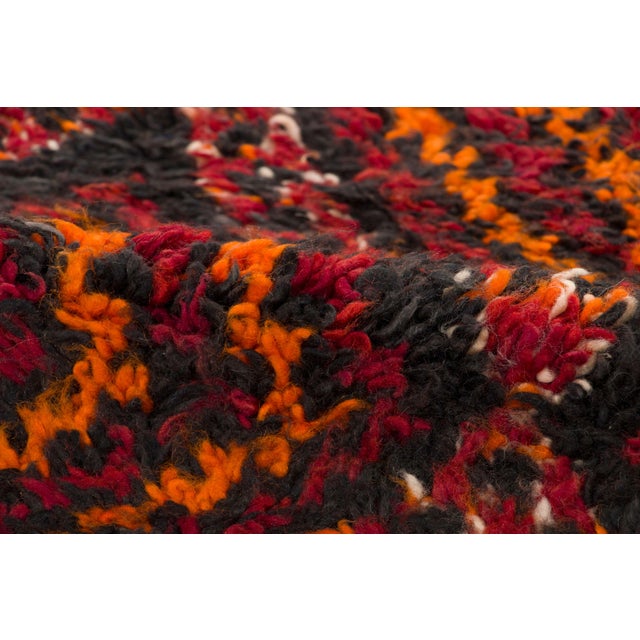 Textile Vintage Moroccan Berber Wool Rug by Rug & Kilim, 1950-1959 For Sale - Image 7 of 10