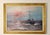 Andersson, Sailing at Sunset, 1950s, Oil, Framed For Sale - Image 9 of 11