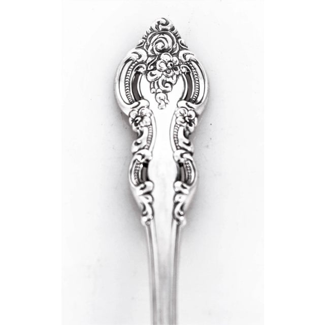 Traditional El Grandee Sterling Serving Fork For Sale - Image 3 of 5