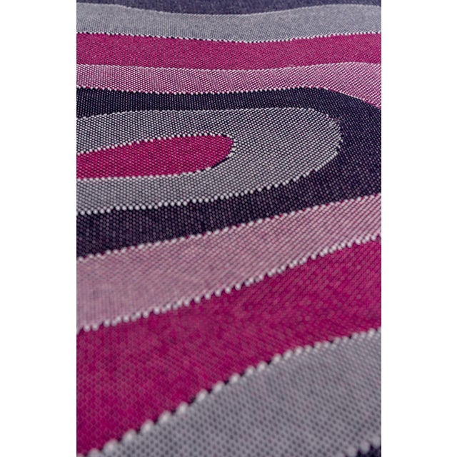 Contemporary Organic Cotton/Viscose Tablecloth For Sale - Image 3 of 4