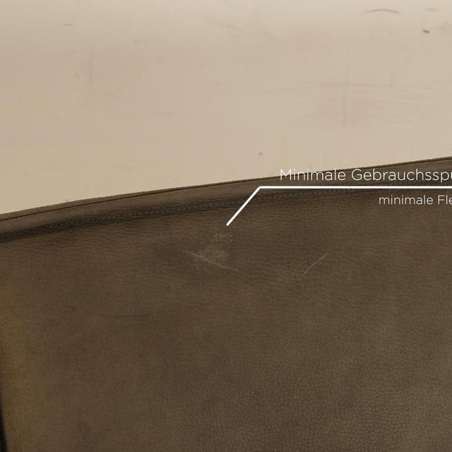 Free Motion Edit 2 Leather Two Seater Green Grey Sofa from Koinor For Sale - Image 6 of 17