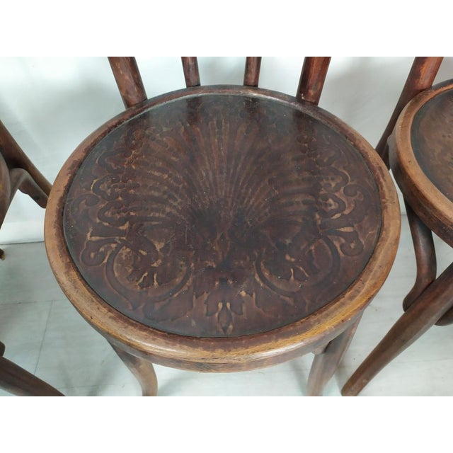 Bistro Chairs from Baumann, 1890s, Set of 12 For Sale - Image 12 of 18