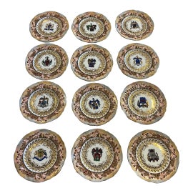 Example of Capodimonte Decorative Plates