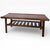 Contemporary Mid-Century Modern Surfboard Walnut and Teak Coffee Table, 1960s For Sale - Image 3 of 7