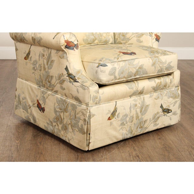 Jessica Charles Custom Upholstered Lounge Rocker For Sale In Philadelphia - Image 6 of 12