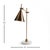 With a dually adjustable design, the Arnoldi Desk Lamp is modern architecture for the room. The brass finish and marble...