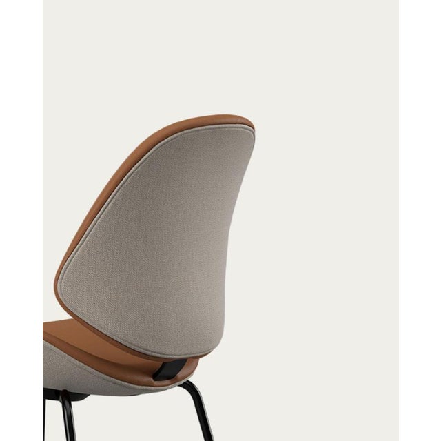 Black Council Family Salon Chair in Prestige Cogna by Salto and Sigsgaard for OneCollection For Sale - Image 8 of 12