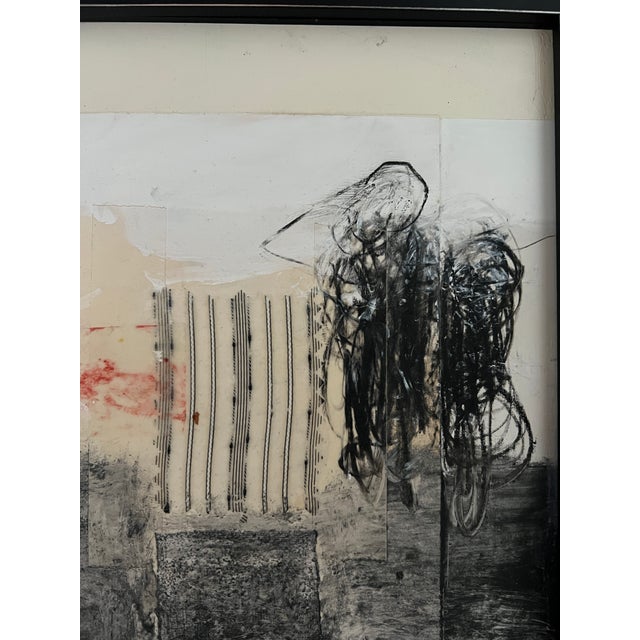 2010s Antique Story, Collage, Graphite on Board For Sale - Image 5 of 9