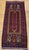 1' 8" x 3' 8" Wonderful small tribal Baluch area rug from the mid 1900s. The beautiful small area rug is hand knotted in a...