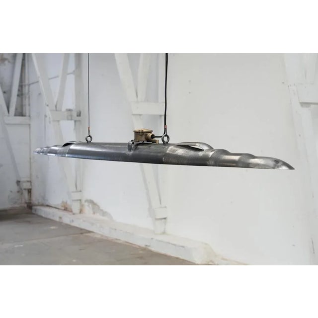 Gold Sublight Light Suspension by Roland De Mul For Sale - Image 8 of 13