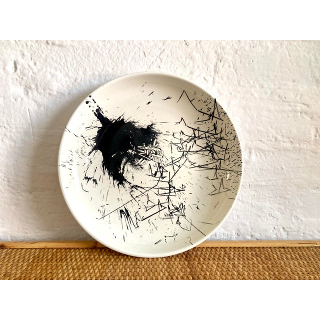 1970s Ceramic Plate from Scanavino Emilio, 1970s For Sale - Image 5 of 5