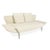 Model 1600 2-Seater Sofa in Cream Fabric from Rolf Benz For Sale - Image 4 of 17
