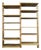 Vintage Bookcase in Wood by Marco Comolli, 1950s For Sale