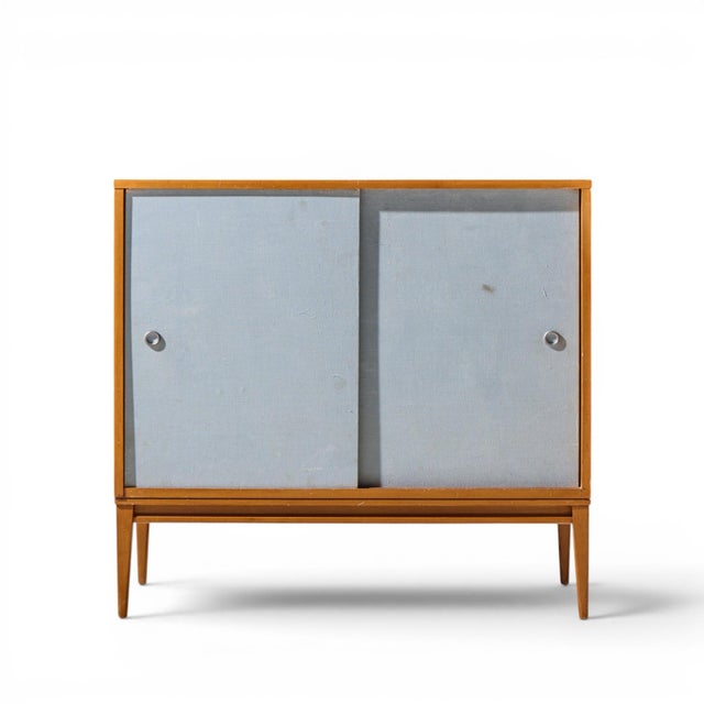 Paul McCobb for Planner Group Mid Century Sliding Door Credenza With Hutch For Sale - Image 9 of 12