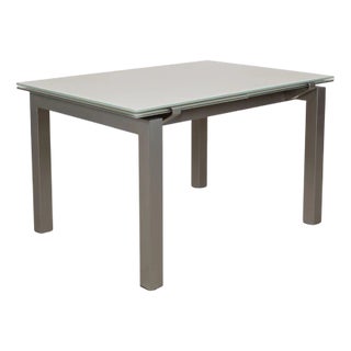 Extendable Dining Table in Glass from Calligaris For Sale