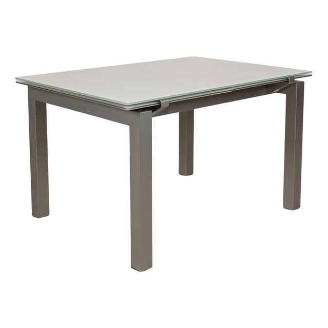 Extendable Dining Table in Glass from Calligaris For Sale