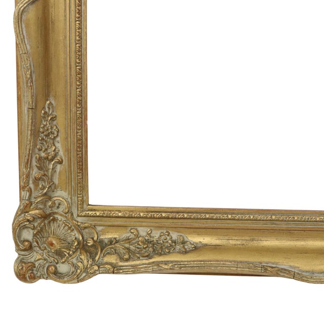Baroque-Style Picture Frame in Pine For Sale - Image 10 of 16