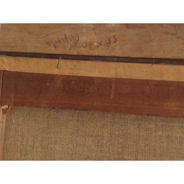 Romagnoli, Portrait, 1800s, Oil on Canvas For Sale - Image 3 of 9