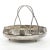 Silver Art Nouveau Fruit Basket from Kaiser, 1890s For Sale - Image 8 of 8