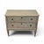 A classic pair of Gustavian-style chests of drawers in a grey finish with a beautiful patina. The corners are chamfered...