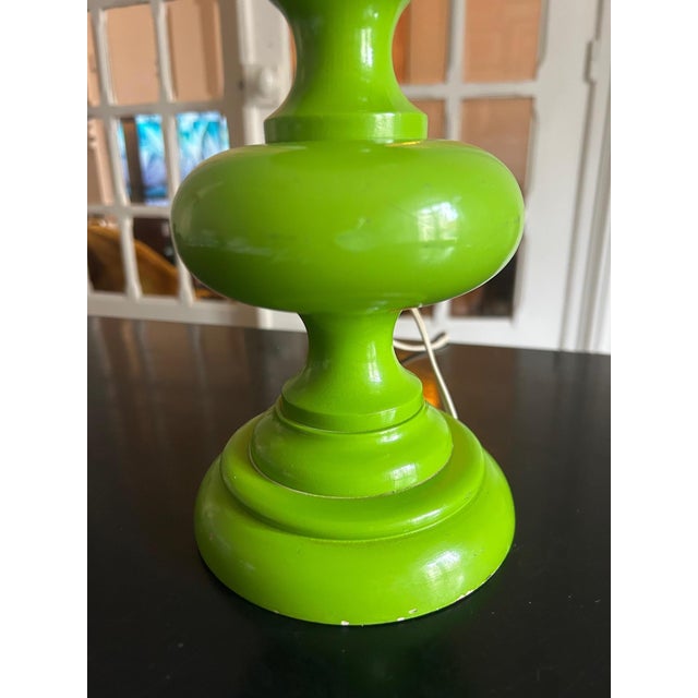 1970s Green Table Lamp, 1970s For Sale - Image 5 of 10