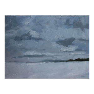 Modern Seascape Minimalist Oil Painting