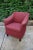 Brayton International Brick Red Club Chair For Sale - Image 13 of 13