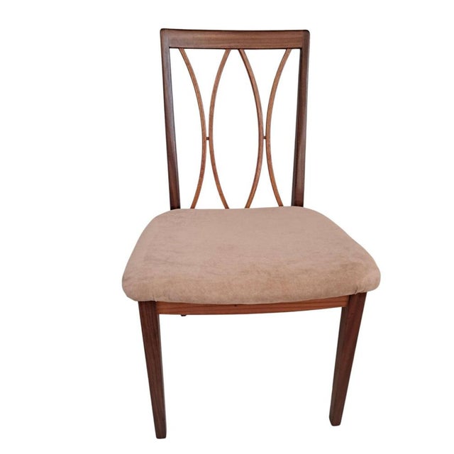 Beige Vintage Dining Chairs in Teak from G-Plan, 1960s Set of 6 For Sale - Image 8 of 18